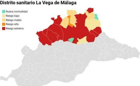 Mapa de Málaga
